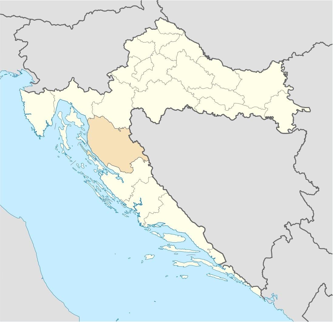 senj croazia mappa
