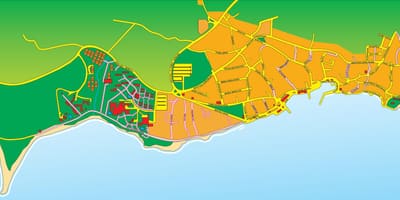 Mappa di brac croazia