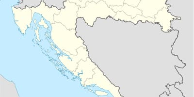 Mappa della croazia offline