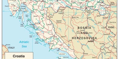 Mappa di lidl croazia